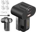 Electric Fabric Shaver,Rechargeable Lint Remover,Sweater Shaver,Dual Motors Drive and with Replaceable six-Blade Blades,LED Display,3-Speed,Lighting Assistance,for Clothes Couch Furniture
