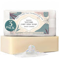 All Natural Dish Soap Bars - Bar Soap for Dishes, Biodegradeable Dish Soap Block, Kitchen Soap, All Natural Non Toxic, Low Waste Kitchen Dishwashing Bar Soap-Unscented, (3 Pack, 6.3oz)