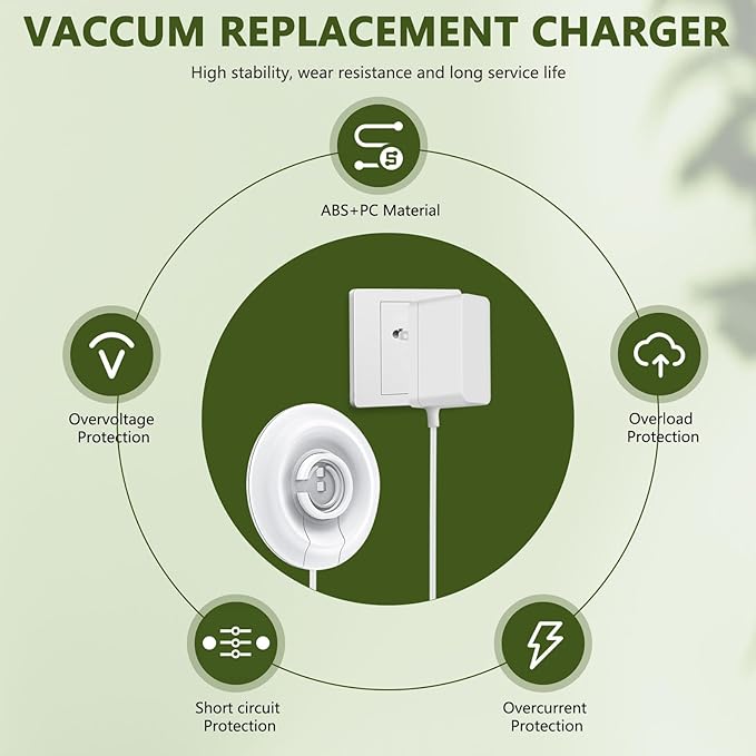 Charger for Black and Decker CHV1410L Dustbuster Cordless Handheld Vacuum Replacement for Black and Decker Power Adapter Supply P/N 90571555-09