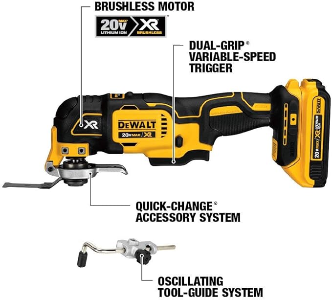 Dewalt DCK940D2R 20V MAX Lithium-Ion 9-Tool Cordless Combo Kit (Renewed)