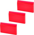 2-inch Extra Small Rubber Squeegee Flexible and Soft Non Scratching for Resin 3D Printing Cleanup, Car Rear Glass Cleaning, Mirror Cleaning, Window Tint Films, Pack of 3