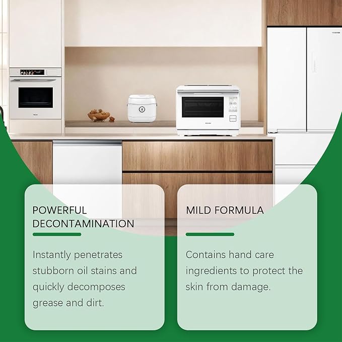 2026 New Kitchen Cleaner Spray, 120ml Multifunctional Appliance & Counter Cleaner for Oven, Stove, Cabinets, Quick & Easy Cleaning