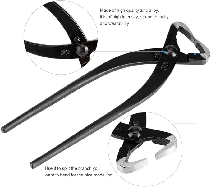 Bonsai Tools, Professional Grade Trunk Splitter Manganese Steel Alloy Branch Cutter Gardening Scissors,potting tools