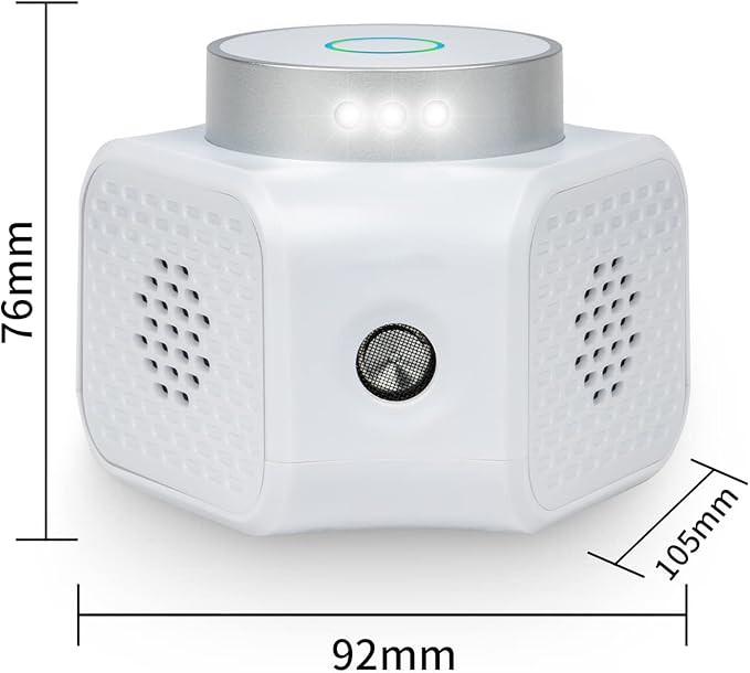 Rodent Repellent Ultrasonic Plug in - Squirrel Deterrent, Mouse Deterrents That Work, Rodent Repellent Indoor - Squirrel Repellent for Attic Garage RV - Rat Repellent Ultrasonic - UR02