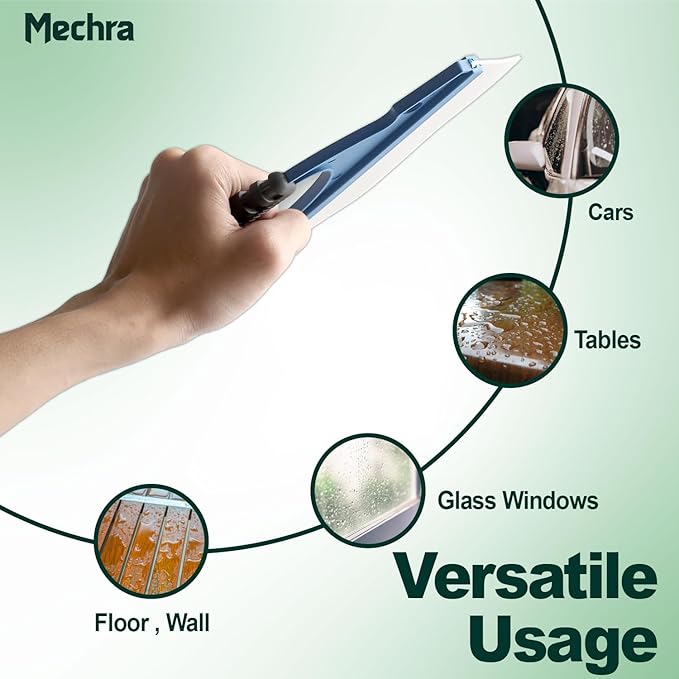 Professional Silicone Car Window & Windshield Squeegee – High-Performance Water Blade for Streak-Free Drying, Quick Water Removal & Scratch-Free Glass Cleaning