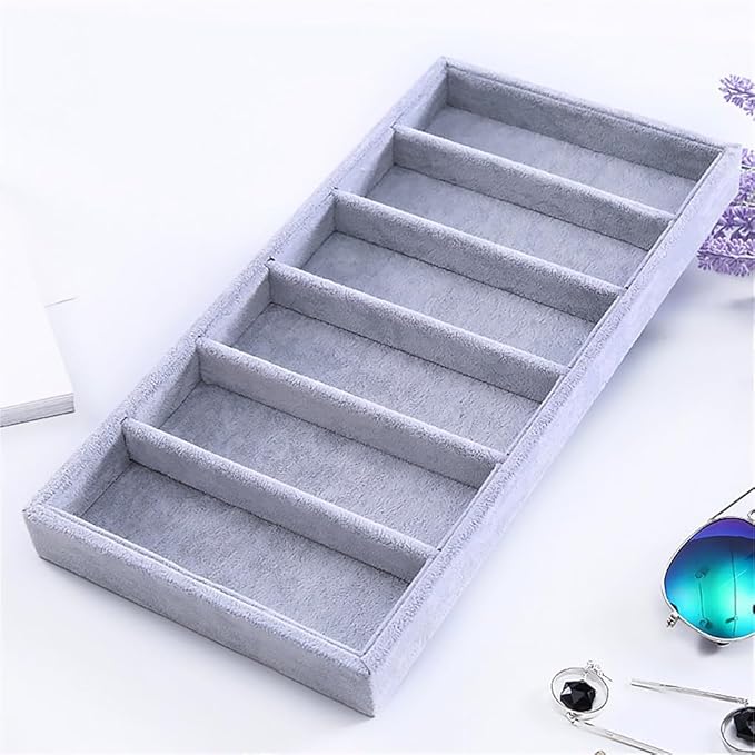 Universal Jewellery Display Holder Eyeglasses Storage Organizer Tray Eyewear Sunglasses Case Household Wardrobe
