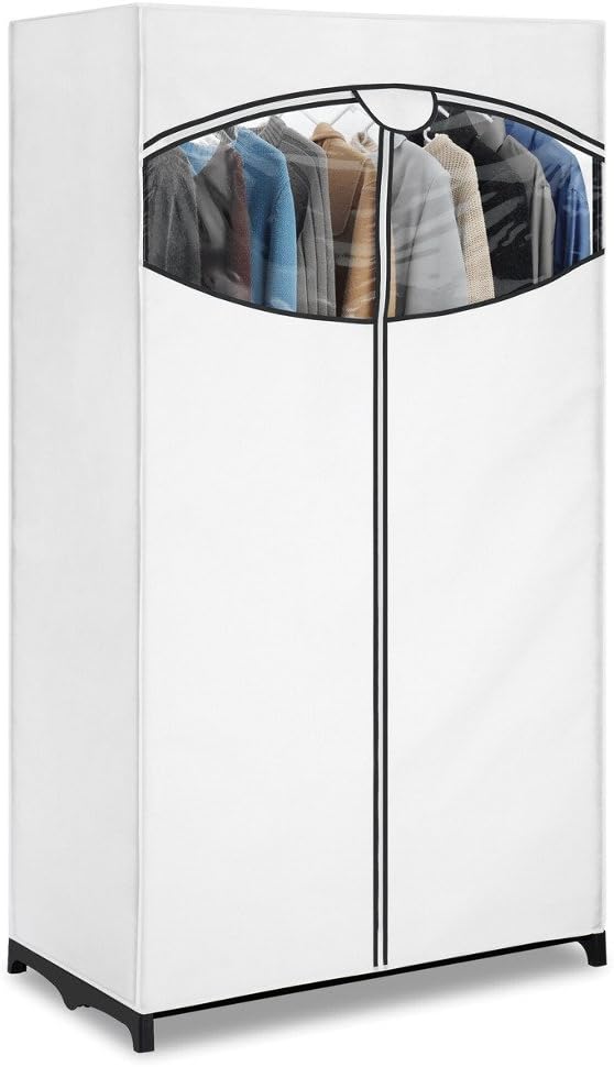 Whitmor white, Clothes Closet fabric cover, 36"