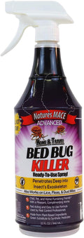 Nature’s MACE Bed Bug Killer 32 oz, Kill BedBugs Treatment, Mites, Eggs, Easy, Do-It-Yourself, Professional Bed Bug Spray, at-Home Solution, Mattress, Non-Toxic, Child & Pet Safe, Stain & Odor Free