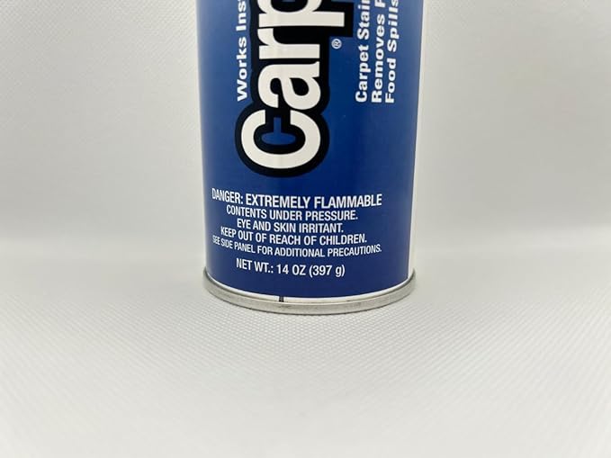Professional Carpet Spot & Stain Remover – Removes Pet Stains, Coffee, Grease, Ink, & More – pH-Balanced Formula – 14 oz Can (1)