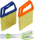 Blind Cleaner Duster Tool, Blinds Cleaner Tool, Extra Washable Blind Duster Sleeve - Microfiber Louver Cleaning Tool for Vents, Air Vent Cleaner and Dusting (3-Pack)