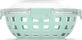 Ello Duraglass Meal Prep Container- Glass Food Storage Container with Silicone Sleeve and Airtight BPA-Free Plastic Lid, Dishwasher, Microwave, and Freezer Safe