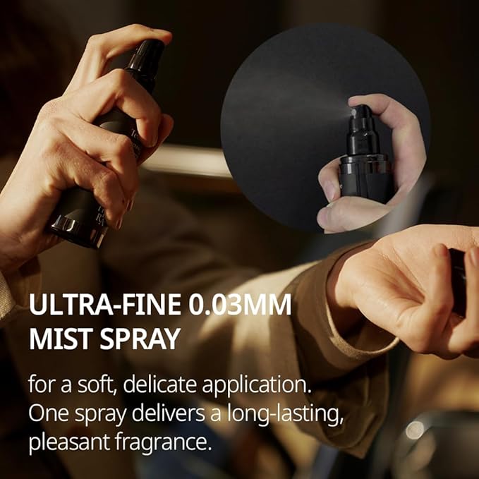 hetras Textile Perfume | Soosunhwa - Elegant Daffodils Scent | Long-Lasting Subtle Fragrance Wrinkle Release Spray | Travel-Size Linen Freshener | Made with Natural Essential Oils, 2.7 fl. oz.