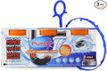 Drain Opener Cups | Hair Clog Remover | Drain Cleaner For Toilets, Sinks, Tubs - Septic Safe | 3 Uses + Hair Snake