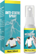 Anti-Static Spray, 30 ml Anti-Static Spray Multifunctional Anti-Static Spray for Garment Furniture, Static Remover for Clothes, Portable Anti-Static Spray for Removing Static Impacts, Anti-Static