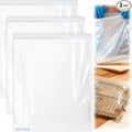 Palksky Oven Rack Cleaning Bags, 31.4''*39.3'' Heavy Duty No Scrub Oven Rack Cleaning Bags, Reusable Leak-Resistant PE Bags for Deep Soaking Grill Grates, BBQ Racks, No Cleaner Included, 3 Packs