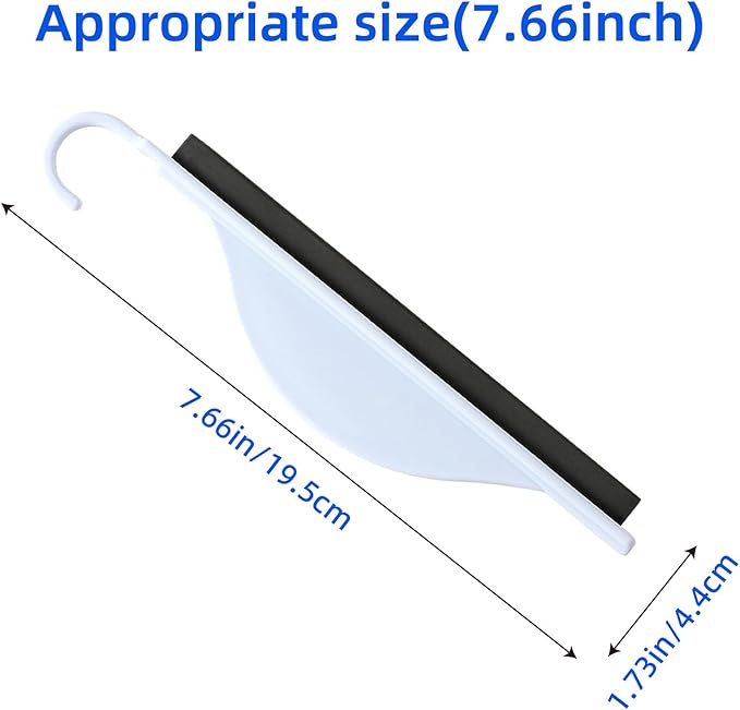Small Shower Squeegee for Glass Doors,Squeegee for Shower Glass,mini Bathroom Squeegee for Window