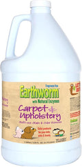 Earthworm Carpet & Upholstery Cleaner Multi-Use Stain & Odor Remover - Natural Enzymes, Safer for Family, Environmentally Responsible - 128 oz