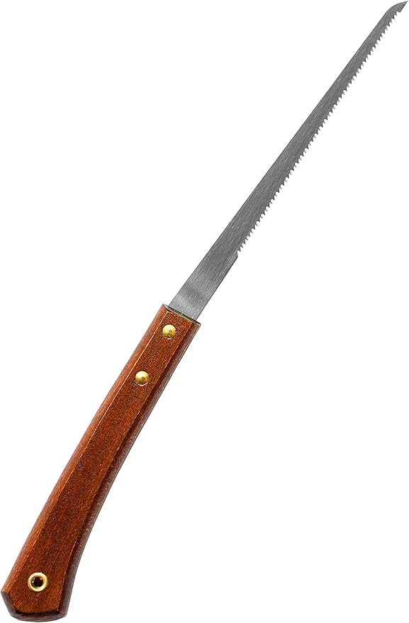 Bonsai Keyhole Saw 4-3/4" Made in JAPAN, Japanese Pruning Saw, Japanese Steel Blade, Wood Handle