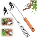 Weed Puller Tool，2026 New Weeding Artifact Uprooting Weeding Tool Weed Remover Tool Manganese Steel Weed Pulling Tool Manual Weeders Tool for Garden (A+B-2PCS)