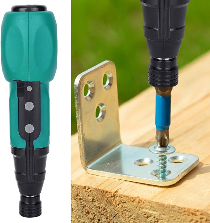 7V Electric Screwdriver Set, Cordless Power Screwdriver Cordless Electric Screwdriver Portable Automatic Home Repair Tool Kit with LED Lights and USB Cable Auto and Manual Mode