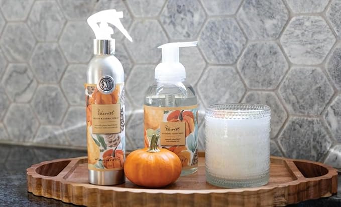 Mangiacotti Room Spritz Fabric Deodorizer Air Freshener Spray|Naturally Plant-Based with Essential Oils Room Fragrance, 8 Ounces, Pumpkin Pie
