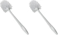 Rubbermaid Commercial 14.5 Inch Toilet Brush, Toilet Bowl-Cleaner for Bathroom, Scrub Brush for Toilet (Pack of 2)