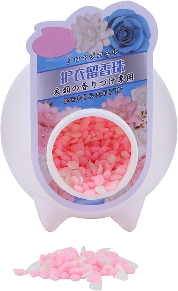 Frangrance Beads Laundry Softener Perfume, 200g Washing Machine Laundry Supplies In-Wash Scent Booster Beads, Plant Scent Boosters Scent ()