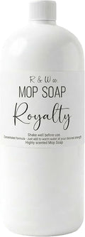 R&W CO. Original 32 oz Premium Mop Soap Royalty Scented, Gentle Floor Cleaner for all Surfaces, Non-Toxic, Pet and Skin Safe Formula, Streak-Free Shine