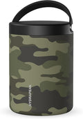 Hydrapeak 32oz Stainless Steel Vacuum Insulated Food Jar | for Hot Food and Cold Food, Wide Mouth Leak-Proof Soup for Adults, 10 Hours Hot and 16 Hours Cold (Camo)
