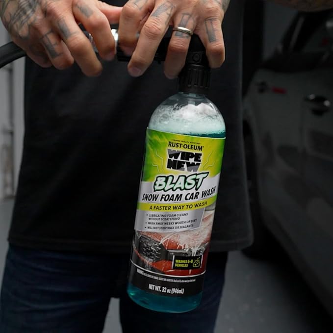Wipe New BLAST Snow Foam Car Wash, 30 oz