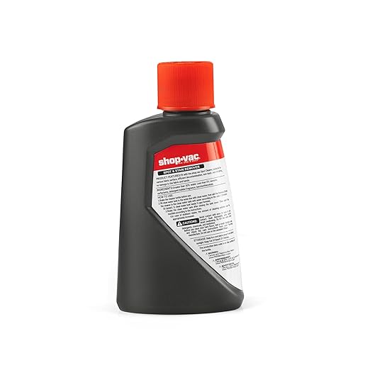 Shop-Vac Carpet Cleaner Solution, 8Fl Oz, Low Foam Upholstery Cleaner Solution For All Carpets, Upholstery & Area Rugs, Dissolves Dirt, Grime, Pet Stain & Tough Sticky Messes