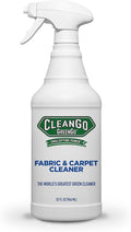 Fabric & Carpet - Non-Toxic Upholstery Carpet Spot Cleaner and Stain Remover for Grease Red Wine Blood and Pet Stains. Eco-Friendly 32 Oz Spray Bottle!