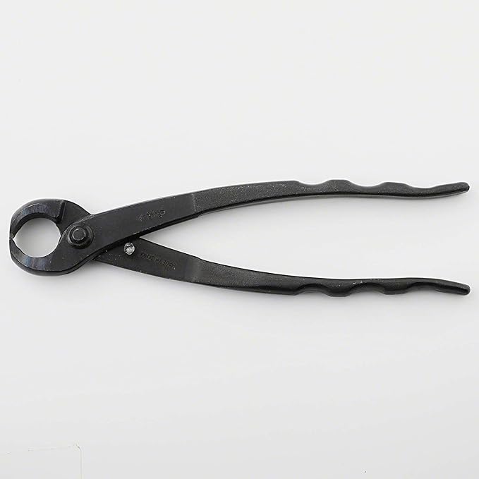Wazakura Hand Forged Bonsai Tree Trunk Splitter, Made in Japan 210mm(8.25inch), Branch Cutter Japanese Garden Tool - 210mm(8.25inch), Black