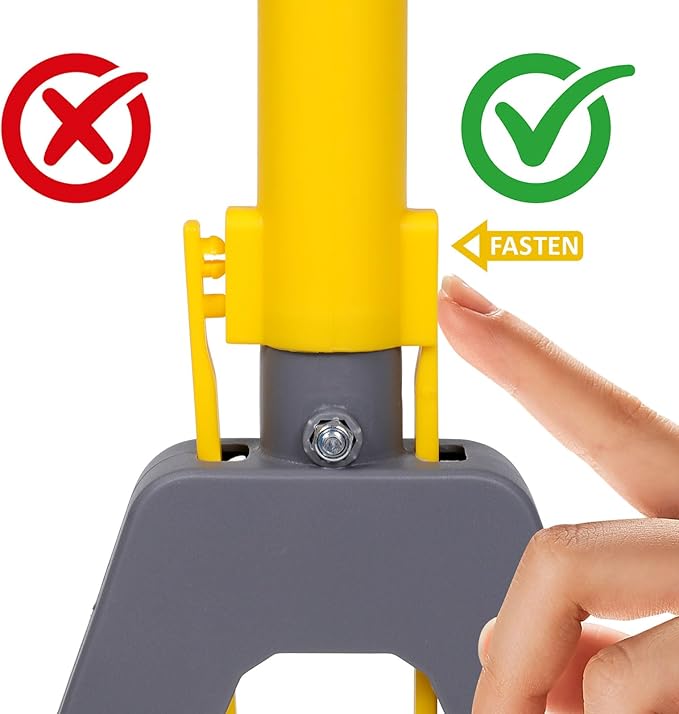 Sponge Mop,Masthome Roller Sponge Mop,Easy Self Squeeze Mop and Stainless Steel Handle,PVA Mops with 3 Absorbent Mop Refills for Home Use Tile Floor Bathroom Cleaning
