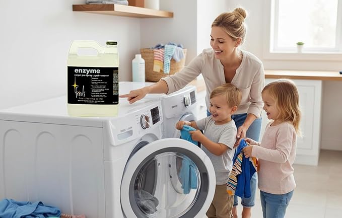 Fred's Fine Cleaning Center Ultra-Powered Enzyme Stain Buster for Carpet, Laundry, and More, Gallon Refill Size