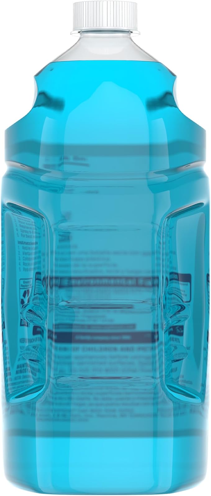 Windex Refill Glass and Window Cleaner Bottle, Bottle Made from 100% Recycled Plastic, Surface Cleaning Spray, Original Blue Scent, 2L (67.6 Fl Oz)