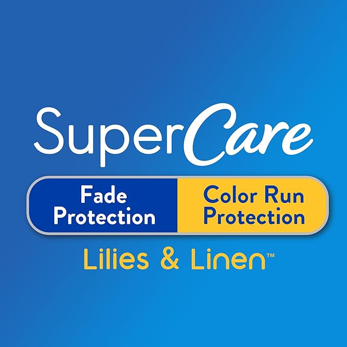 Snuggle SuperCare in-Wash Scent Booster, Lilies and Linen, Fade Protection and Color Run Protection, 9 Ounce, 4 Count