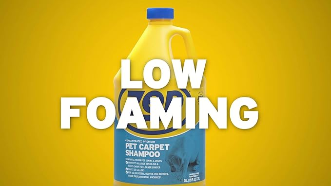 ZEP INC Carpet Shampoo, clear, 128 fl oz (Pack of 1)