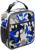 ZM-YOUTOO Lunch Box for Men - Reusable Lunch Bag Men Adult Women- Insulated Small LunchBox (Camouflage)