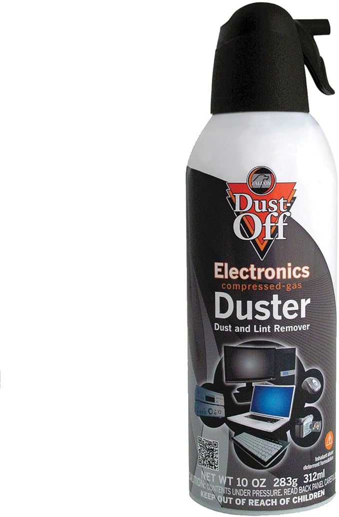 Falcon Compressed Gas (152a) Disposable Cleaning Duster 3 Count, 10 oz. Can (DPSXL3)