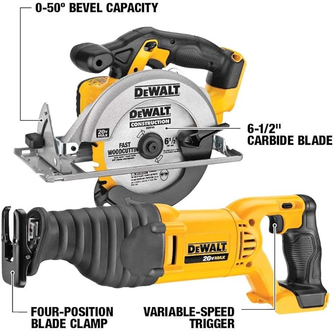 Dewalt DCK940D2R 20V MAX Lithium-Ion 9-Tool Cordless Combo Kit (Renewed)