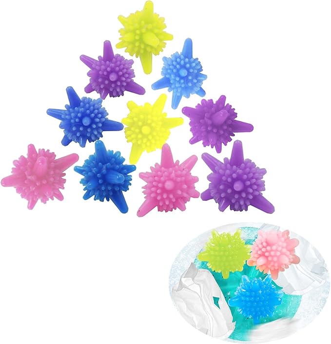 15 Pieces Washing Machine Ball, Reusable Non-tangled Environmentally Friendly Laundry Ball, Non-tangled Laundry Ball for Washing Machine