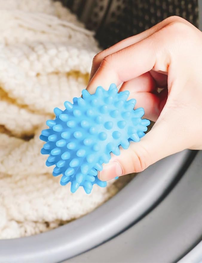 uvbws4PCSReusable Laundry Dryer Balls - Eco Friendly Fabric Softener Alternatives Soften and Fluff Laundry Wrinkle Release， Anti Static Dryer Drying Balls for Laundry