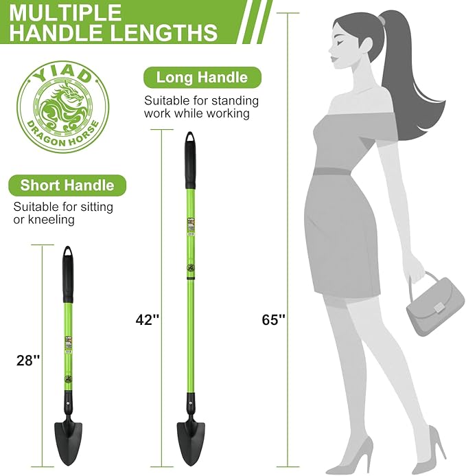 Telescopic Gardening Shovel, Mini Hand Shovel for Weeding, Planting, Landscaping, Outdoor Camping, Kids Yard Tools, Compact and Durable Yard Digging Spade
