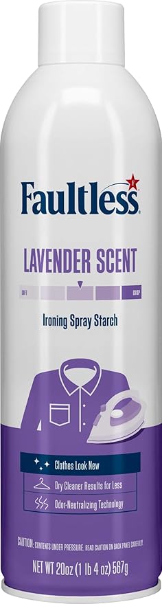 Faultless 20oz. Fresh Lavender Scent Starch (Single Can)