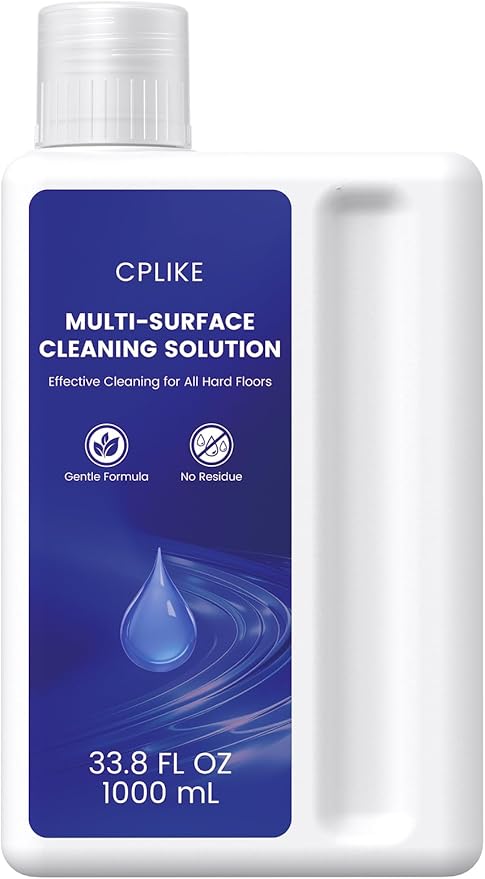 Floor Cleaning Solution Compatible with Dreame Cleaning Solution, Multi-Surface Floor Cleaner for All Dreame Wet Dry Vacuum Cleaners & Robot Vacuums, 33.8 fl oz