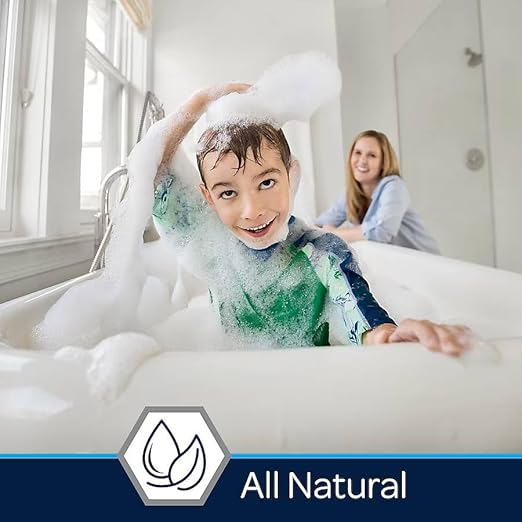(2 Pack) Water Softener Salt Crystals – Natural High-Purity Salt for Softer Skin, Reduced Buildup, Easy Cleaning – 40 lb Each Bag with Handle, 80 lb Total
