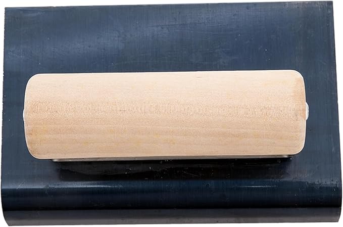 MARSHALLTOWN QLT Blue Steel Hand Edgers, Wood Handle, 152mm Length, 102mm Width, 19mm Radius, 22mm Lip, CE558B