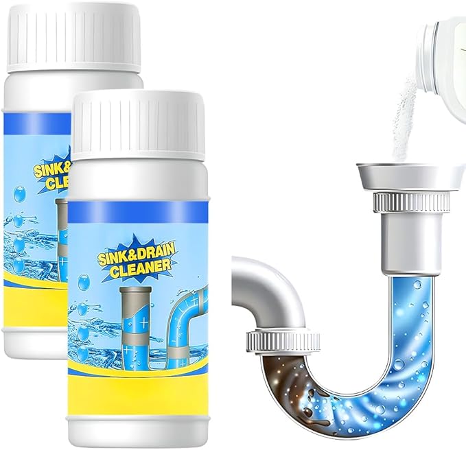 2026 New Sink and Drain Cleaner, Upgraded Kitchen Drain Cleaner, Multi Functional Clog Remover for Home Use, Professional Shower Drains Cleaning for Bathroom (1)
