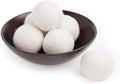 Friends Forever Wool Dryer Balls 6-Pack XL Wool Laundry Balls for Dryer as Reusable Natural Fabric Softener, Dryer Sheets, Saves Drying Time & Reduces Clothes Wrinkles, Ideal for Drying Dog Beds